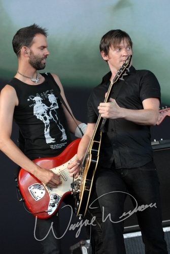 Placebo at Verizon Wireless Music Center Noblesville, IN on August 31, 2007 &mdash; concert photo by Wayne Dennon