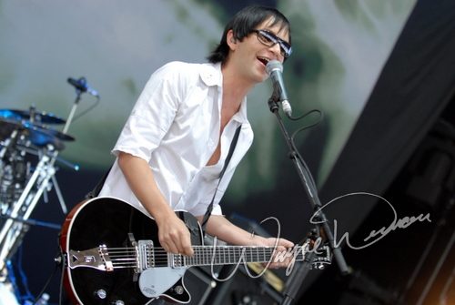 Placebo at Verizon Wireless Music Center Noblesville, IN on August 31, 2007 &mdash; concert photo by Wayne Dennon