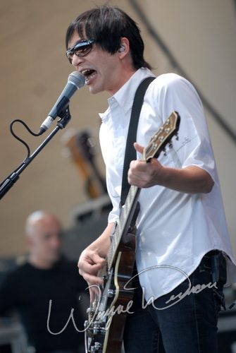 Placebo at Verizon Wireless Music Center Noblesville, IN on August 31, 2007 &mdash; concert photo by Wayne Dennon