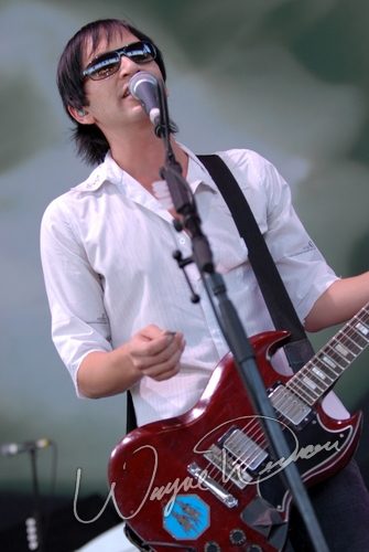 Placebo at Verizon Wireless Music Center Noblesville, IN on August 31, 2007 &mdash; concert photo by Wayne Dennon