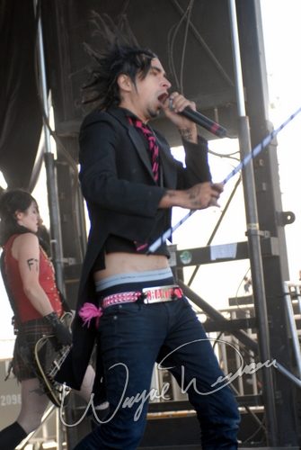 Mindless Self Indulgence at Verizon Wireless Music Center Noblesville, IN on August 31, 2007 &mdash; concert photo by Wayne Dennon