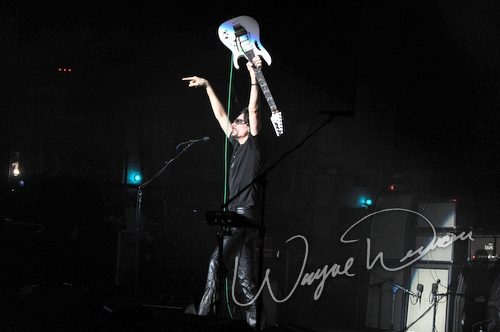 Steve Vai at Taft Theatre Cincinnati, OH on November 17, 2010 &mdash; concert photo by Wayne Dennon