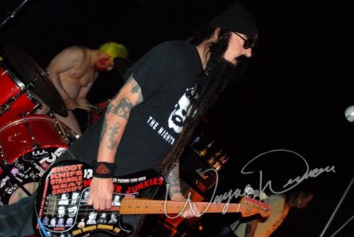Murder Junkies at Dirty Jacks Cincinnati, OH on December 10, 2007 &mdash; concert photo by Wayne Dennon