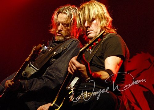 The Cult concert photo by Wayne Dennon