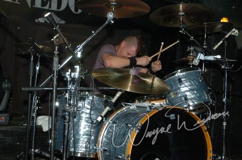 Crossfade at Jillian's Louisville, KY on September 8, 2004 &mdash; concert photo by Wayne Dennon