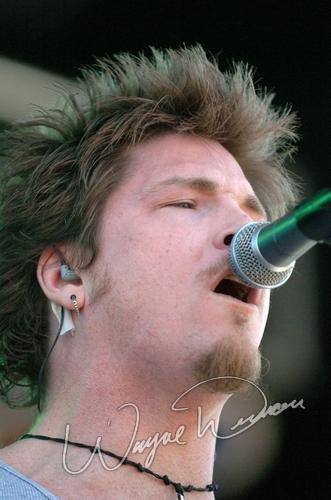 Crossfade at X-Fest Dayton, OH on September 19, 2004 &mdash; concert photo by Wayne Dennon