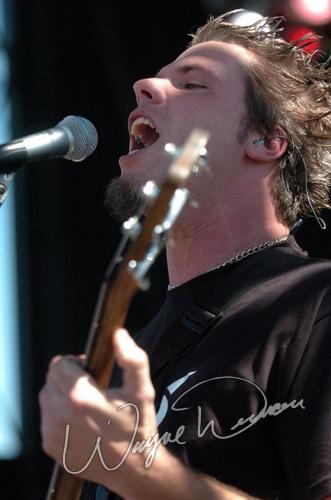 Crossfade at X-Fest Dayton, OH on September 19, 2004 &mdash; concert photo by Wayne Dennon