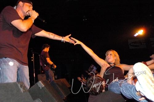 Crossfade at Headliners Toledo, OH on September 22, 2004 &mdash; concert photo by Wayne Dennon
