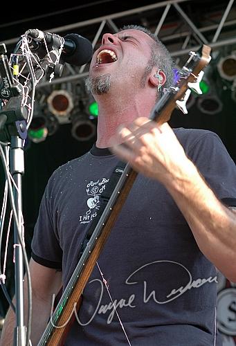 Crossfade at X-Fest Dayton, OH on September 18, 2005 &mdash; concert photo by Wayne Dennon