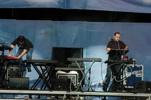 Crystal Method at Rolling Rock Town Fair Latrobe, PA on July 31, 2004 &mdash; concert photo by Wayne Dennon