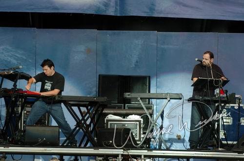 Crystal Method at Rolling Rock Town Fair Latrobe, PA on July 31, 2004 &mdash; concert photo by Wayne Dennon