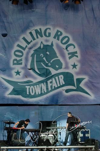 Crystal Method at Rolling Rock Town Fair Latrobe, PA on July 31, 2004 &mdash; concert photo by Wayne Dennon