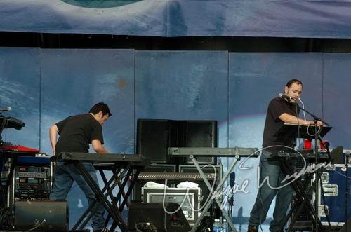 Crystal Method at Rolling Rock Town Fair Latrobe, PA on July 31, 2004 &mdash; concert photo by Wayne Dennon