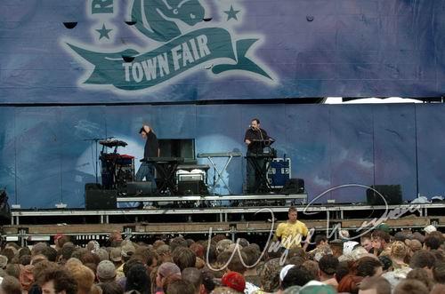 Crystal Method at Rolling Rock Town Fair Latrobe, PA on July 31, 2004 &mdash; concert photo by Wayne Dennon