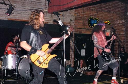 Debris Inc. at Top Cats Cincinnati, OH on May 27, 2004 &mdash; concert photo by Wayne Dennon