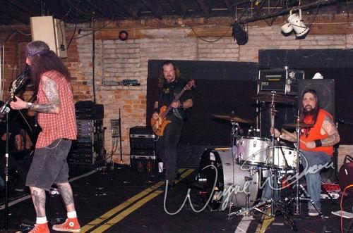 Debris Inc. at Top Cats Cincinnati, OH on May 27, 2004 &mdash; concert photo by Wayne Dennon