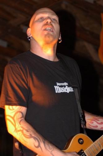 40 Below Summer at Woodshock Music Festival Bellefontaine, OH on August 9, 2003 &mdash; concert photo by Wayne Dennon