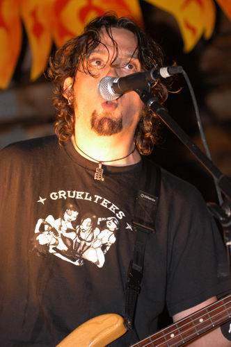 40 Below Summer at Woodshock Music Festival Bellefontaine, OH on August 9, 2003 &mdash; concert photo by Wayne Dennon