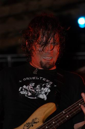 40 Below Summer at Woodshock Music Festival Bellefontaine, OH on August 9, 2003 &mdash; concert photo by Wayne Dennon
