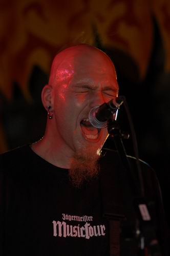 40 Below Summer at Woodshock Music Festival Bellefontaine, OH on August 9, 2003 &mdash; concert photo by Wayne Dennon