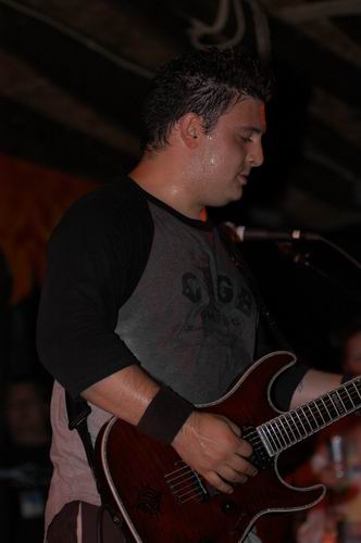 40 Below Summer at Woodshock Music Festival Bellefontaine, OH on August 9, 2003 &mdash; concert photo by Wayne Dennon