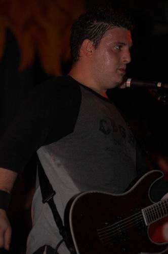 40 Below Summer at Woodshock Music Festival Bellefontaine, OH on August 9, 2003 &mdash; concert photo by Wayne Dennon