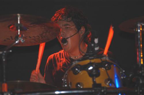 40 Below Summer at Woodshock Music Festival Bellefontaine, OH on August 9, 2003 &mdash; concert photo by Wayne Dennon