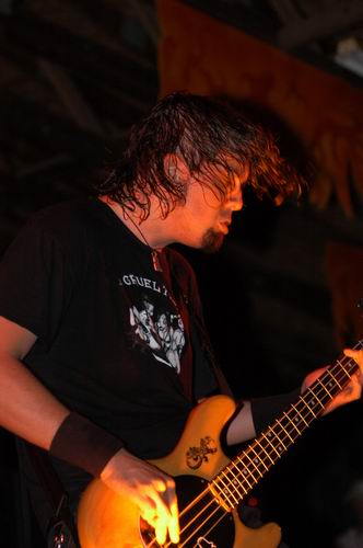 40 Below Summer at Woodshock Music Festival Bellefontaine, OH on August 9, 2003 &mdash; concert photo by Wayne Dennon
