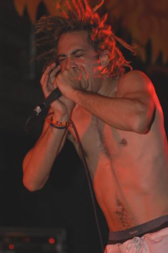 40 Below Summer at Woodshock Music Festival Bellefontaine, OH on August 9, 2003 &mdash; concert photo by Wayne Dennon