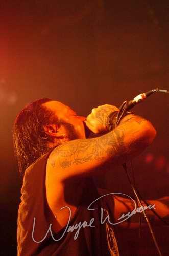 DevilDriver at Bogart's Cincinnati, OH on February 16, 2004 &mdash; concert photo by Wayne Dennon