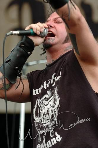 DevilDriver at Ozzfest Columbus, OH on July 20, 2004 &mdash; concert photo by Wayne Dennon