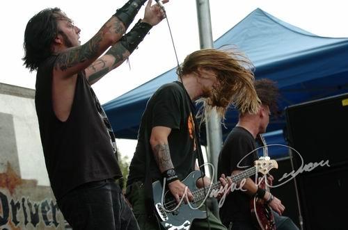 DevilDriver at Ozzfest Columbus, OH on July 20, 2004 &mdash; concert photo by Wayne Dennon