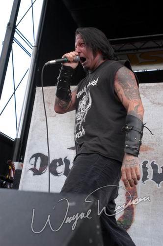 DevilDriver at Ozzfest Columbus, OH on July 20, 2004 &mdash; concert photo by Wayne Dennon