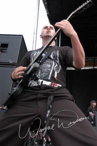 DevilDriver at Ozzfest Columbus, OH on July 20, 2004 &mdash; concert photo by Wayne Dennon