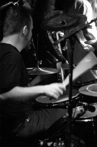 Devin Townsend Band at Agora Theater Cleveland, OH on November 22, 2003 &mdash; concert photo by Wayne Dennon