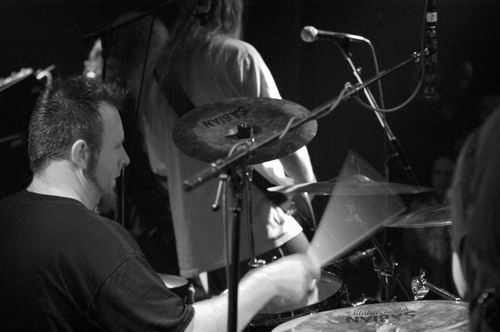 Devin Townsend Band at Agora Theater Cleveland, OH on November 22, 2003 &mdash; concert photo by Wayne Dennon