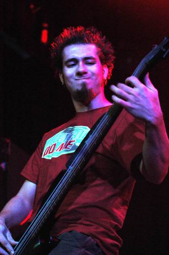 Devin Townsend Band at Agora Theater Cleveland, OH on December 6, 2003 &mdash; concert photo by Wayne Dennon