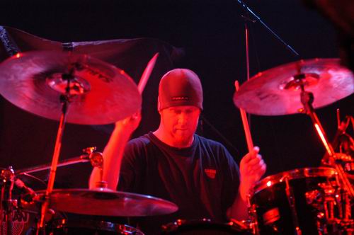 Devin Townsend Band at Agora Theater Cleveland, OH on December 6, 2003 &mdash; concert photo by Wayne Dennon