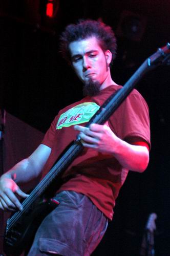 Devin Townsend Band at Agora Theater Cleveland, OH on December 6, 2003 &mdash; concert photo by Wayne Dennon