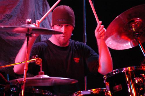 Devin Townsend Band at Agora Theater Cleveland, OH on December 6, 2003 &mdash; concert photo by Wayne Dennon