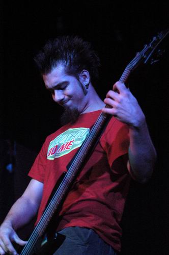 Devin Townsend Band at Agora Theater Cleveland, OH on December 6, 2003 &mdash; concert photo by Wayne Dennon
