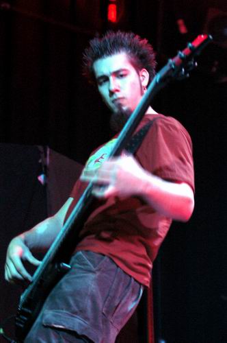 Devin Townsend Band at Agora Theater Cleveland, OH on December 6, 2003 &mdash; concert photo by Wayne Dennon