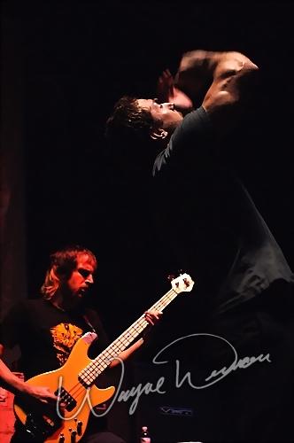 The Dillinger Escape Plan at U.S. Bank Arena Cincinnati, OH on October 14, 2005 &mdash; concert photo by Wayne Dennon