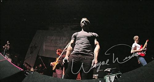 The Dillinger Escape Plan at U.S. Bank Arena Cincinnati, OH on October 14, 2005 &mdash; concert photo by Wayne Dennon