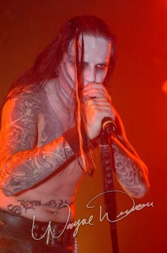Dimmu Borgir at Bogart's Cincinnati, OH on August 20, 2004 &mdash; concert photo by Wayne Dennon