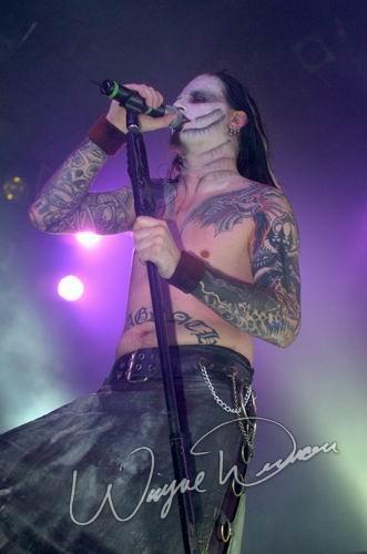 Dimmu Borgir at Bogart's Cincinnati, OH on August 20, 2004 &mdash; concert photo by Wayne Dennon
