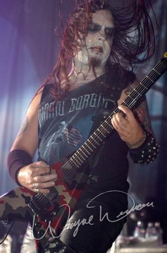 Dimmu Borgir at Bogart's Cincinnati, OH on August 20, 2004 &mdash; concert photo by Wayne Dennon