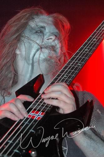 Dimmu Borgir at Bogart's Cincinnati, OH on August 20, 2004 &mdash; concert photo by Wayne Dennon