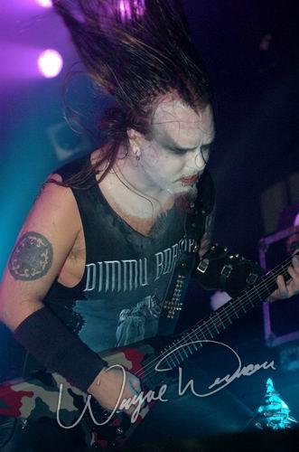 Dimmu Borgir at Bogart's Cincinnati, OH on August 20, 2004 &mdash; concert photo by Wayne Dennon