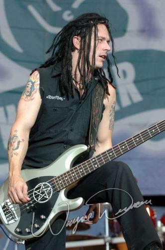 Disturbed at Rolling Rock Town Fair Latrobe, PA on July 31, 2004 &mdash; concert photo by Wayne Dennon